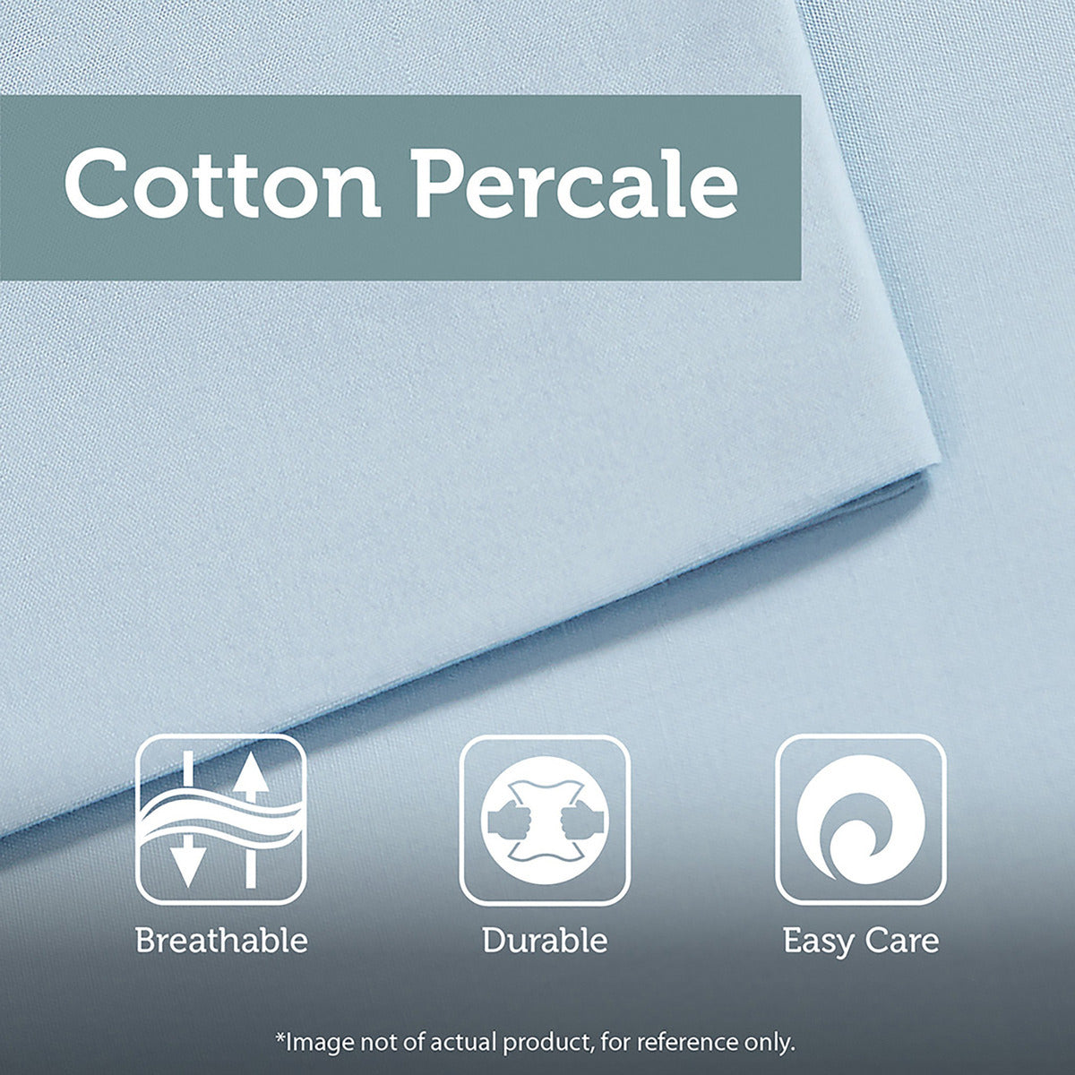 3 Piece Cotton Jacquard Comforter Set Aqua Full/Queen, photo 9 of 19