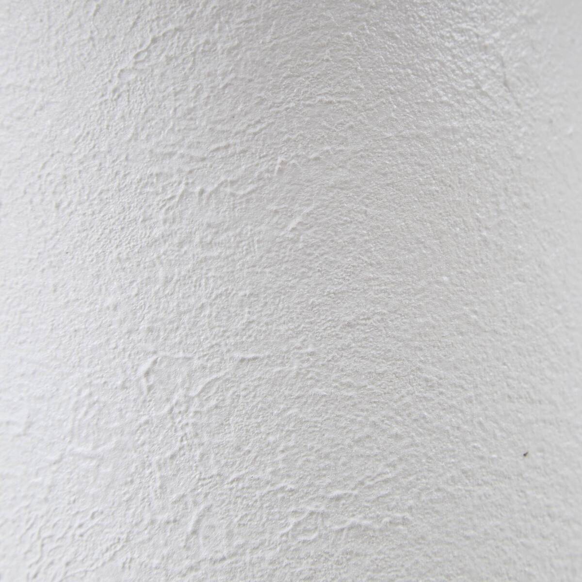 Textured Ceramic Table Lamp with Fluted Fabric Shade - White, photo 10 of 14