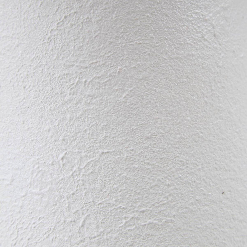 Textured Ceramic Table Lamp with Fluted Fabric Shade - White, photo 10 of 14
