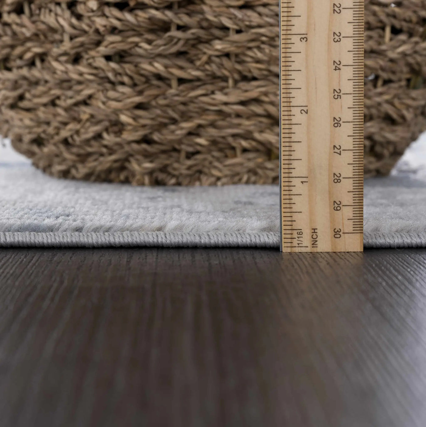 Fremantle Gray Marble Rug by Boutique Rugs