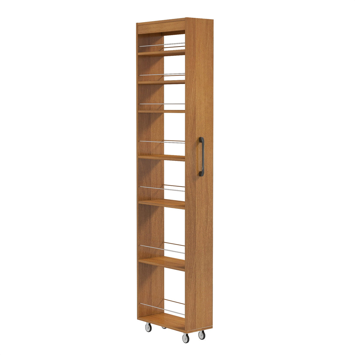 7 Tier multi-functional pull-out multi-tier storage Single-sided open shelf for Kitchen, Living Room & Narrow Spaces, photo 5 of 10