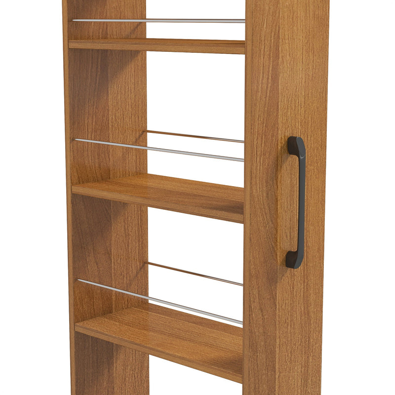 7 Tier multi-functional pull-out multi-tier storage Single-sided open shelf for Kitchen, Living Room & Narrow Spaces, photo 8 of 10
