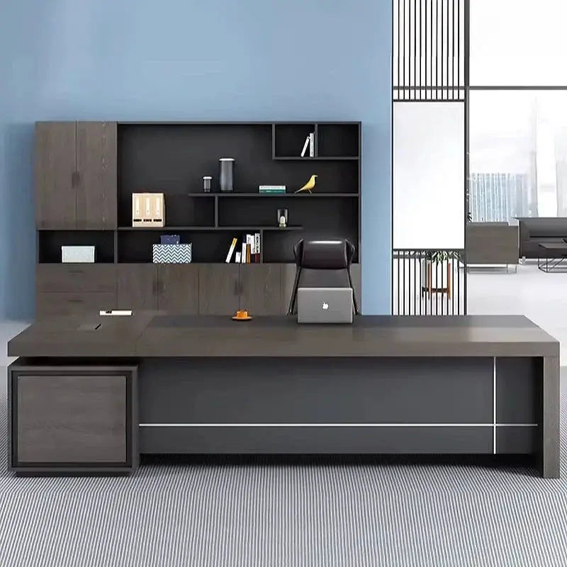Carlaw · Modern L-Shaped Executive Desk by Arc Grove