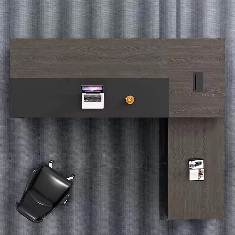 Carlaw · Modern L-Shaped Executive Desk by Arc Grove