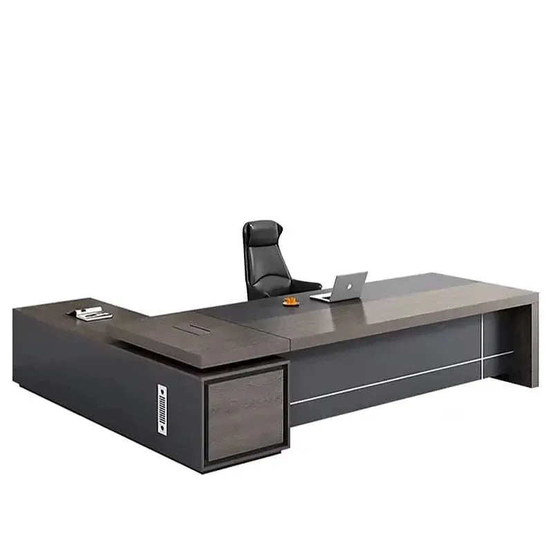Carlaw · Modern L-Shaped Executive Desk by Arc Grove