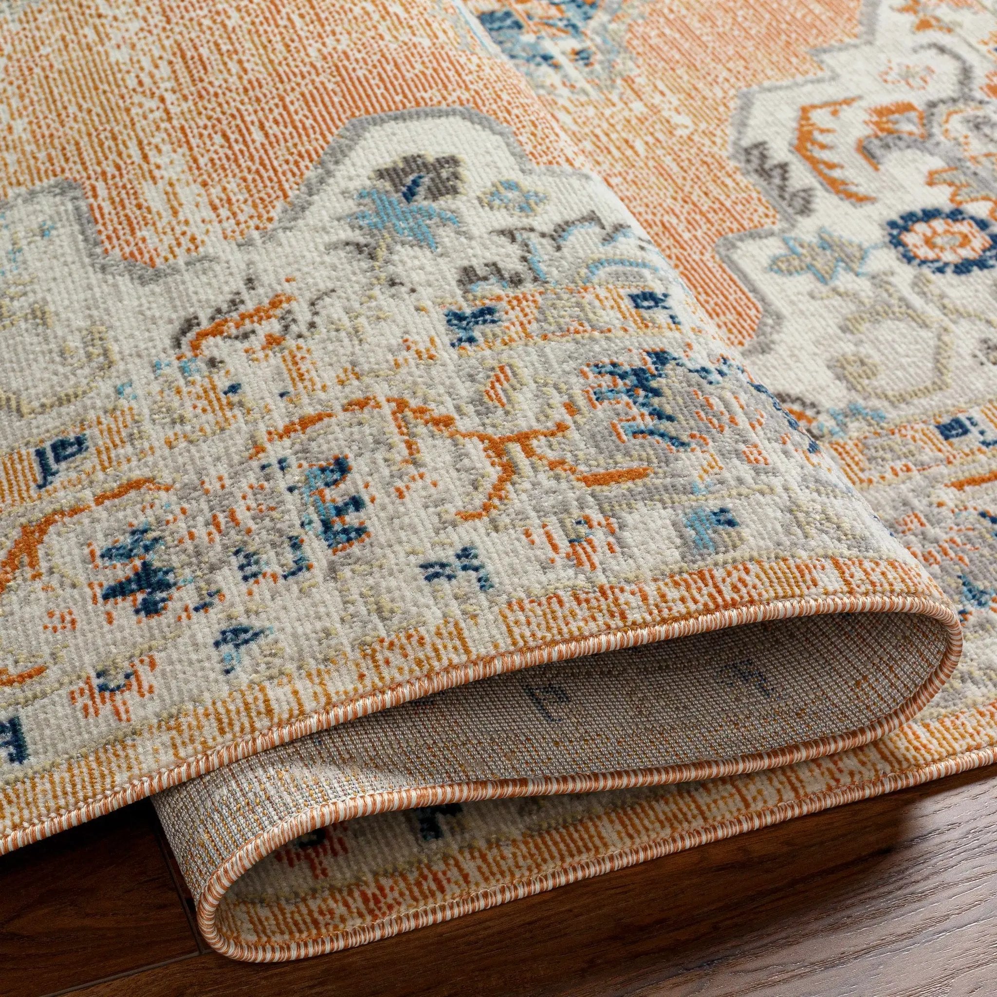 Joji Peach Outdoor Area Rug - Clearance by Boutique Rugs