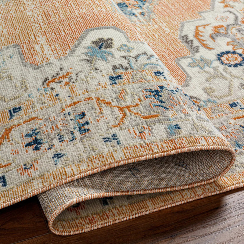 Joji Peach Outdoor Area Rug - Clearance by Boutique Rugs