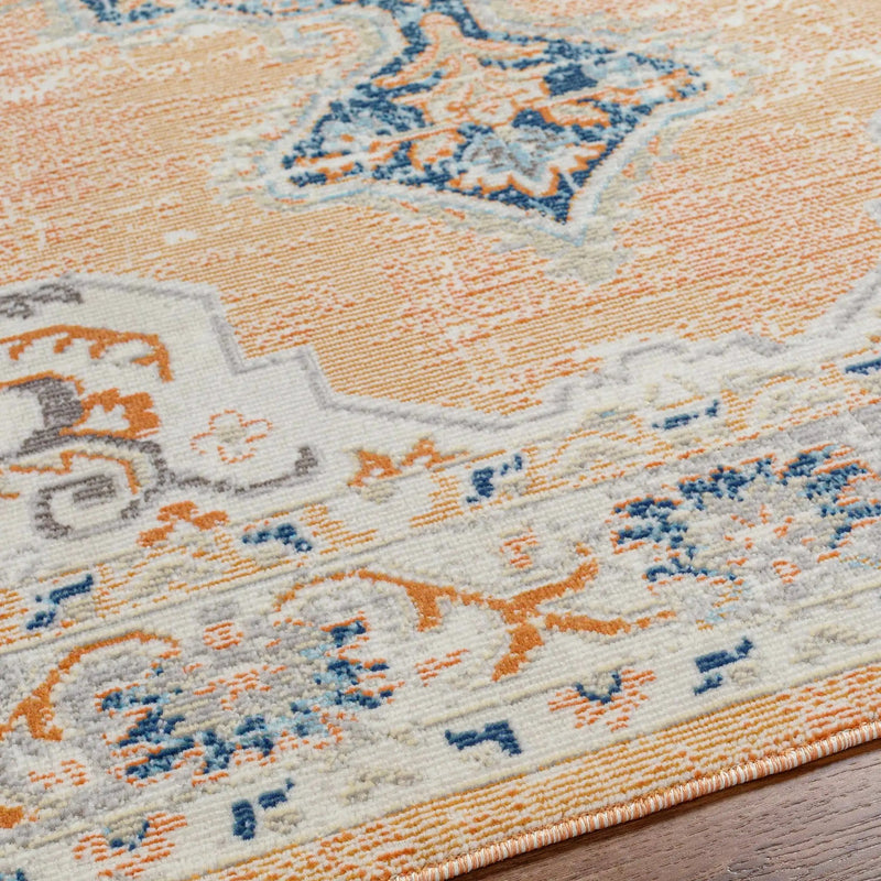 Joji Peach Outdoor Area Rug - Clearance by Boutique Rugs