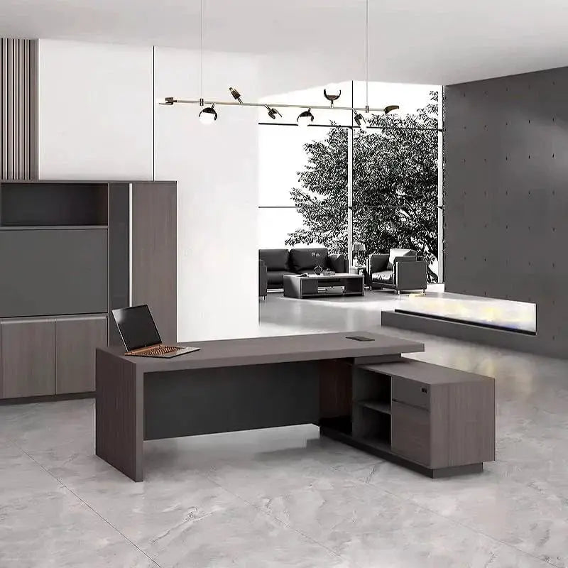 Bristol · Modern L-Shaped Executive Desk by Arc Grove