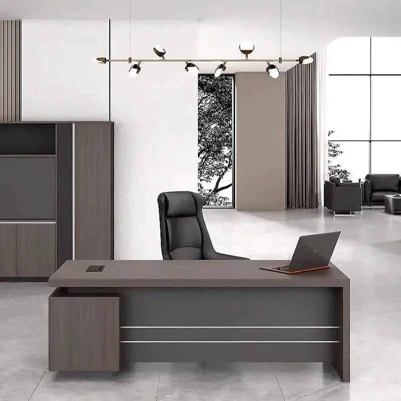 Bristol · Modern L-Shaped Executive Desk by Arc Grove