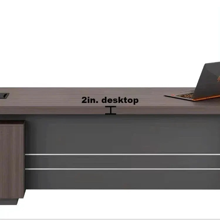 Bristol · Modern L-Shaped Executive Desk by Arc Grove