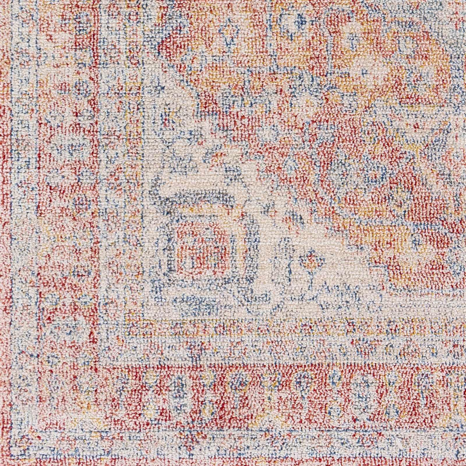 Tusa Red Area Rug - Clearance by Boutique Rugs