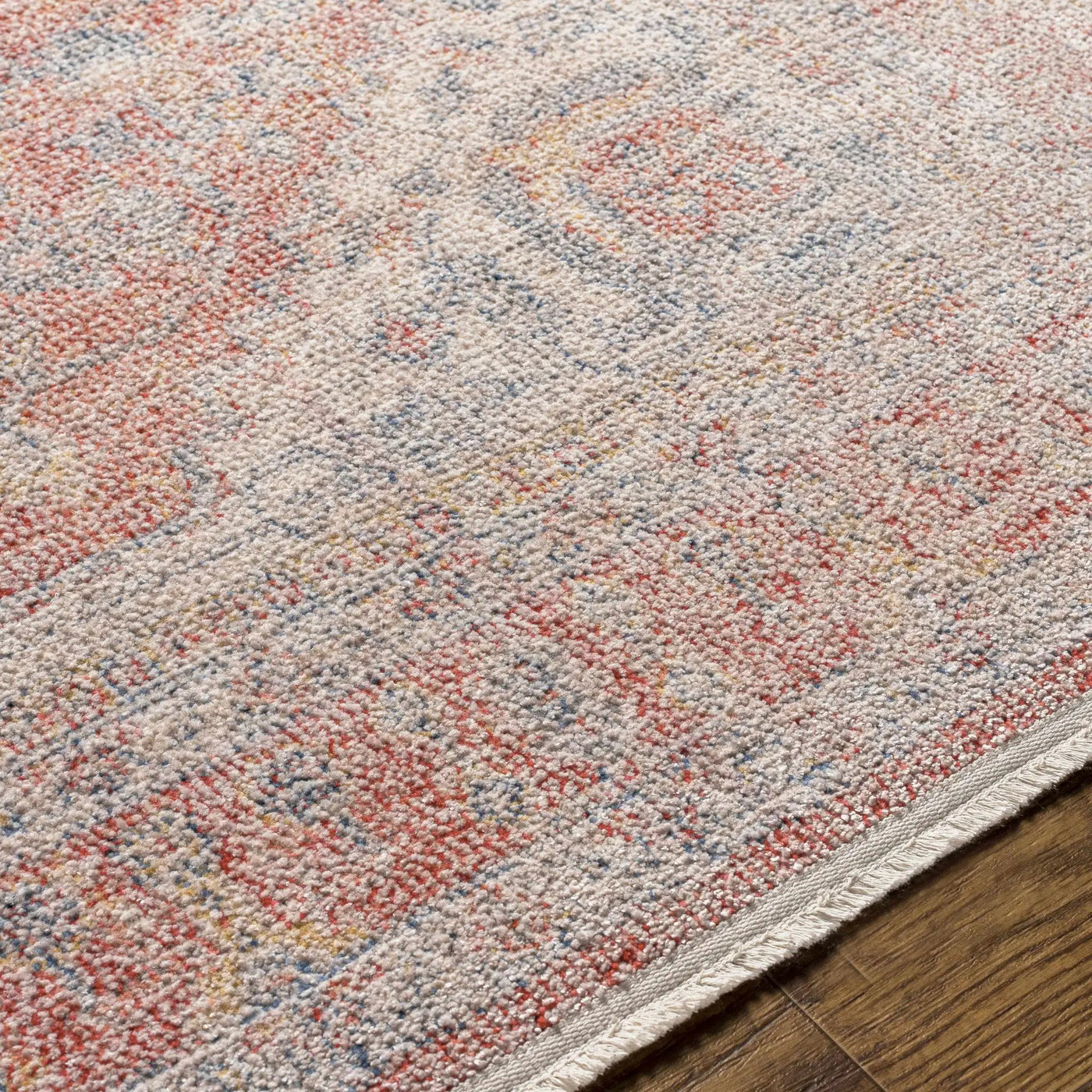 Tusa Red Area Rug - Clearance by Boutique Rugs