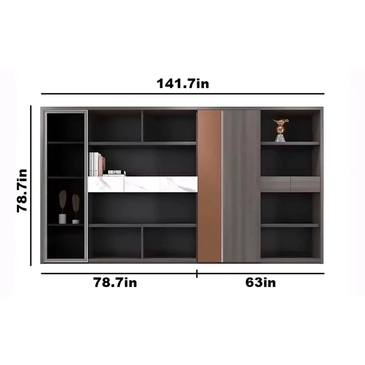 Penley · Office Shelves & Storage by Arc Grove