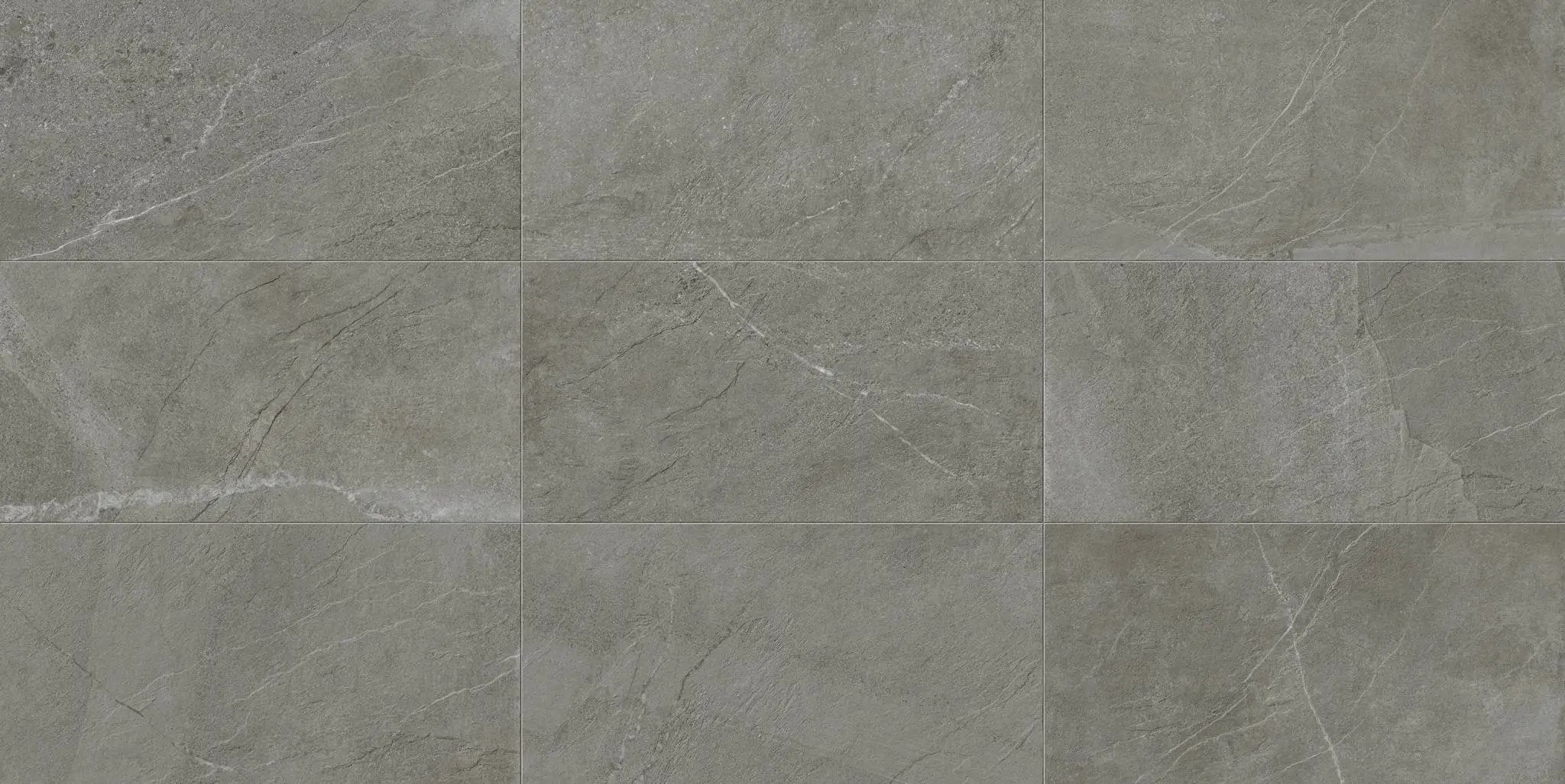 Journey Contemporary Dark Stone Look Porcelain Tiles 12x24 by landmarkceramics