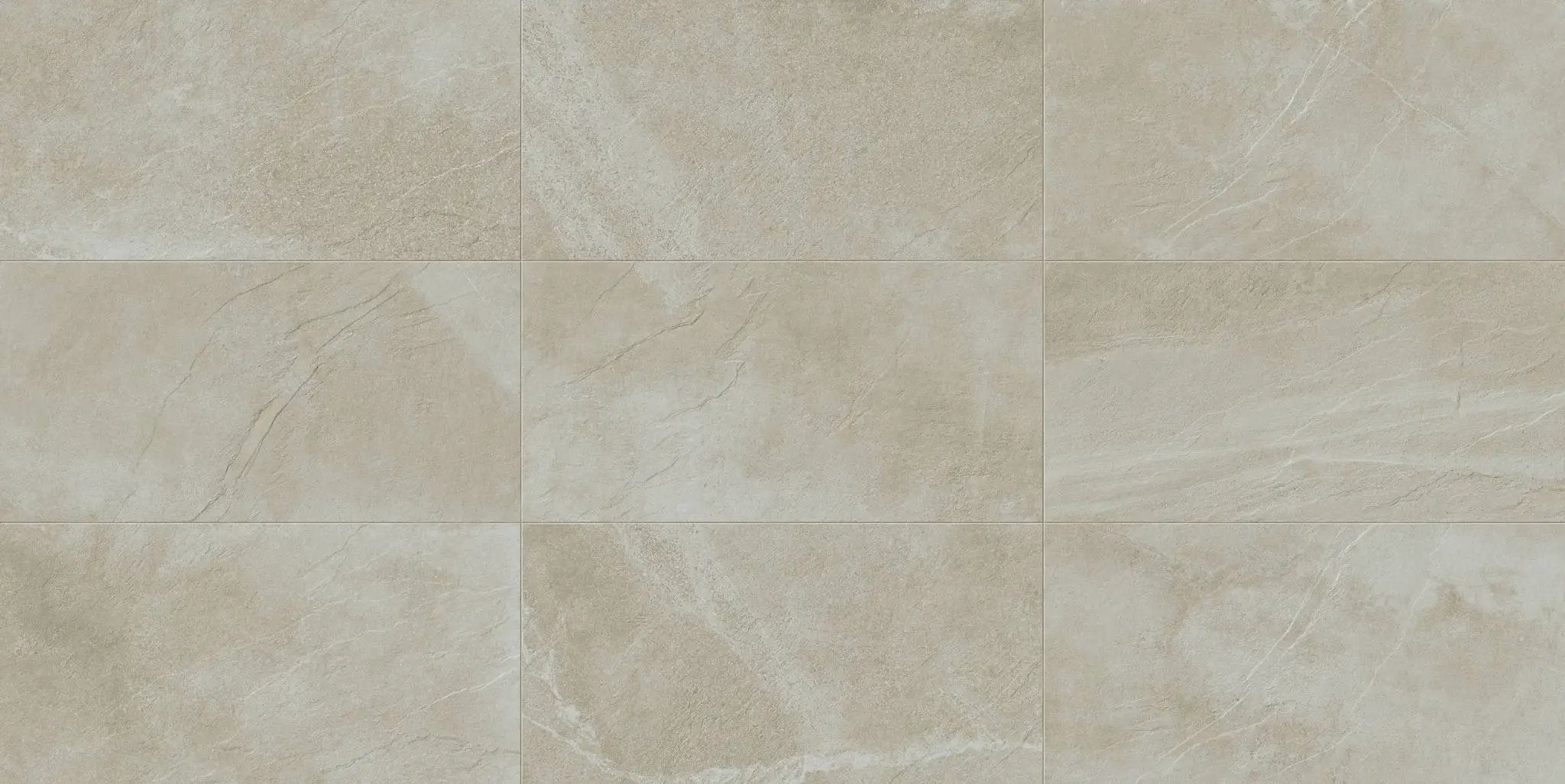 Journey Cozy Beige Stone Look Porcelain Tiles 12x24 by landmarkceramics