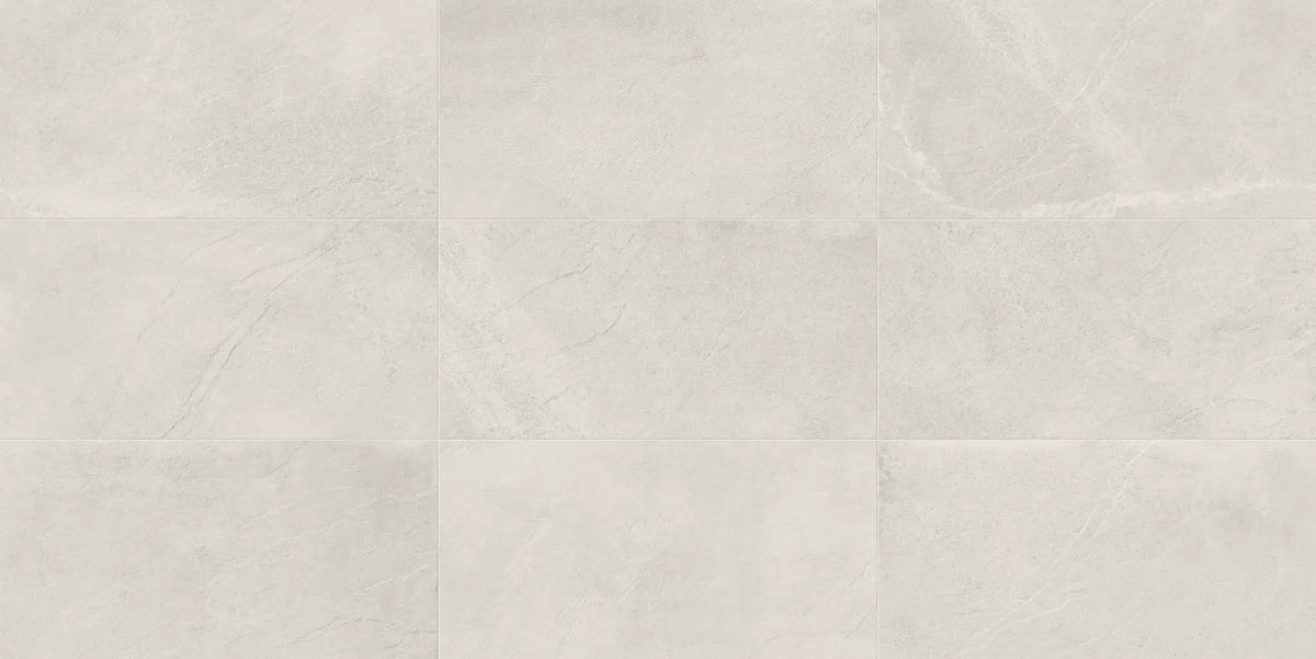 Journey Natural Ivory Stone Look Porcelain Tiles 24x48 by landmarkceramics