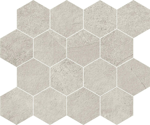 Journey Natural Ivory Mosaic D Stone Look Porcelain Mosaics 12x10