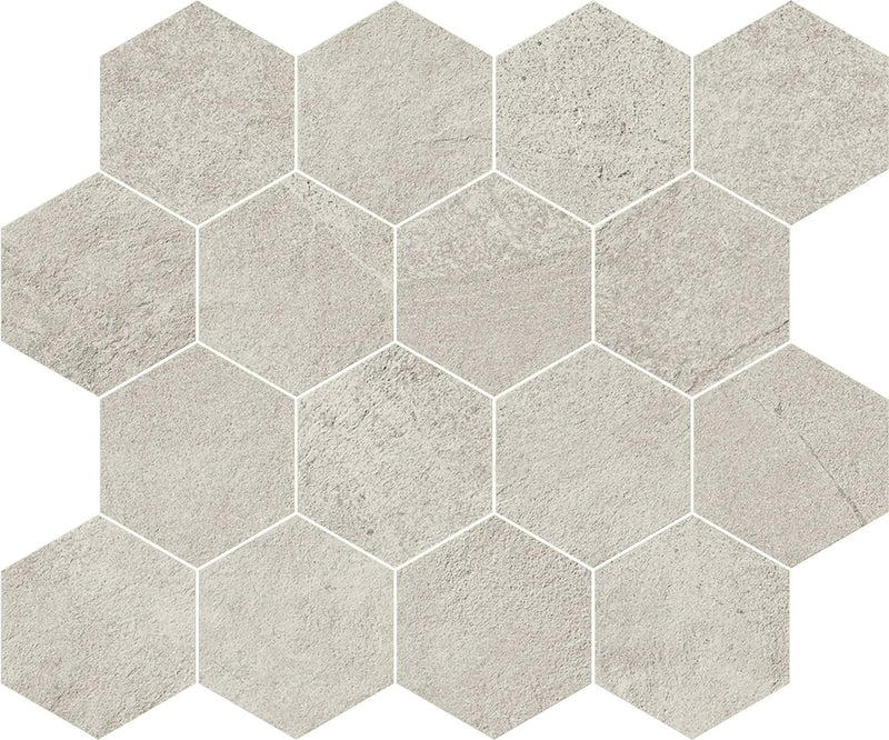 Journey Natural Ivory Mosaic D Stone Look Porcelain Mosaics 12x10 by landmarkceramics
