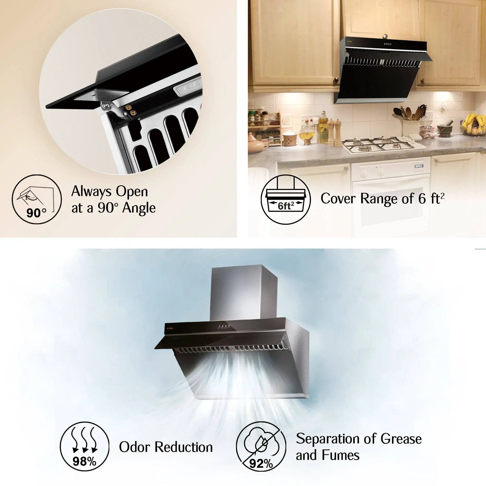 30" Under-Cabinet / Wall Mount Core Series | JQG7522 by FOTILE