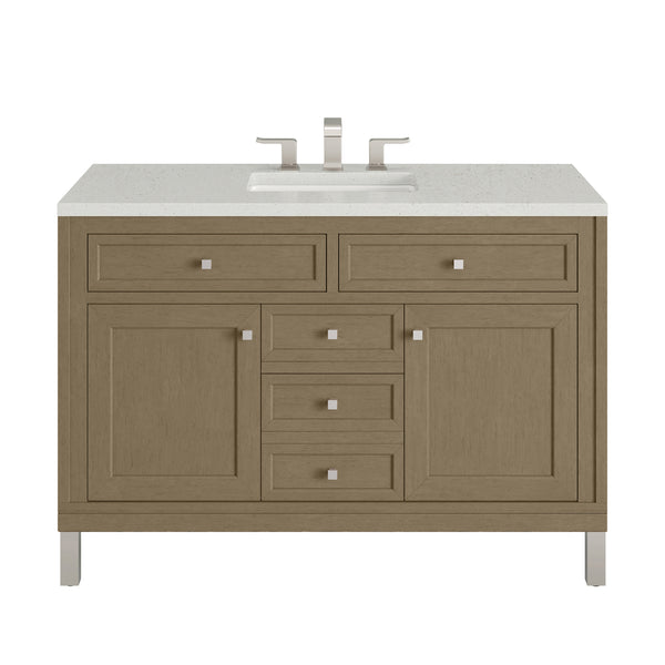 James Martin Chicago 48" Single Bathroom Vanity, Walnut Whisper