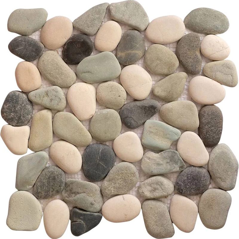 Jubilee Natural Pebble Mosaics 12x12 Pebble Natural 12x12 Mosaics