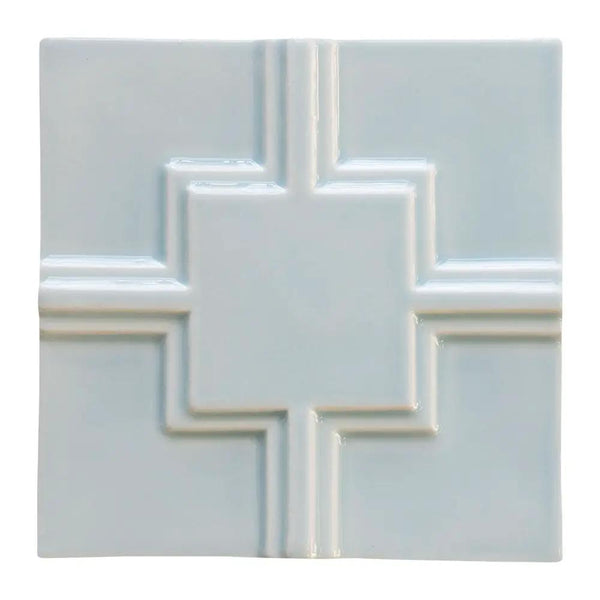 Jules Glossy Link Ceramic Accent Tiles 6x6