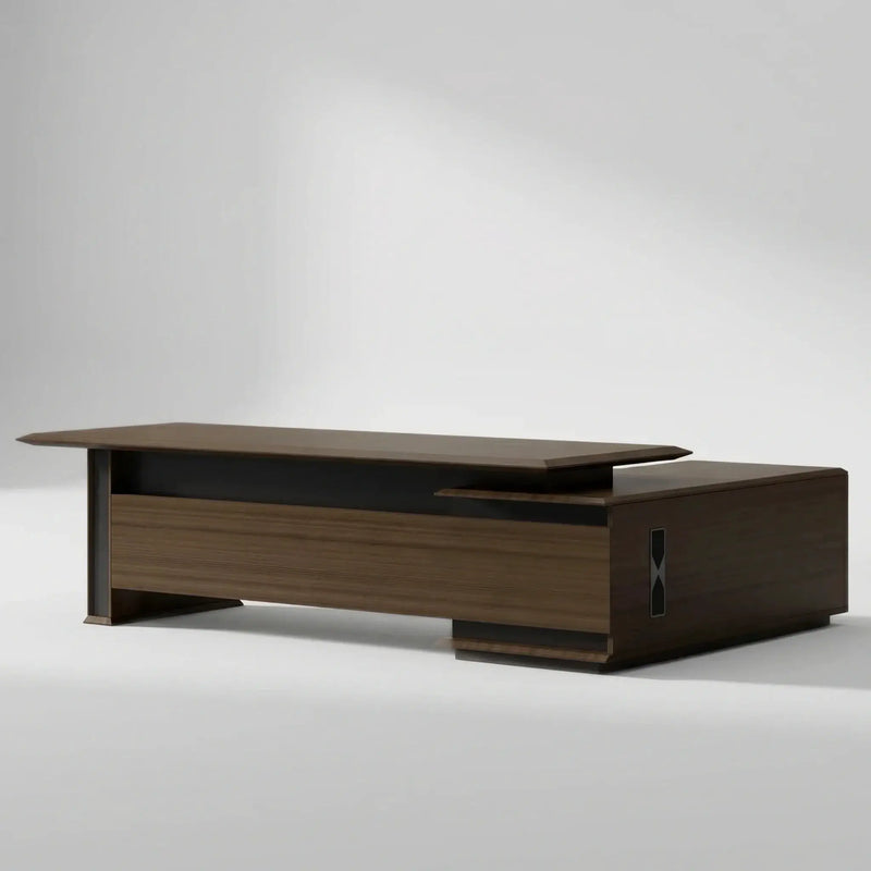 Milner · Modern L-Shaped Executive Desk by Arc Grove