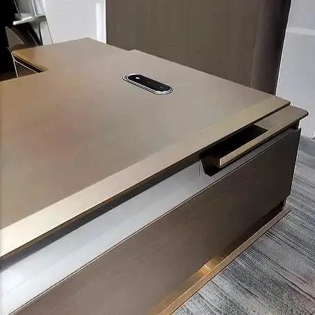 Milner · Modern L-Shaped Executive Desk by Arc Grove
