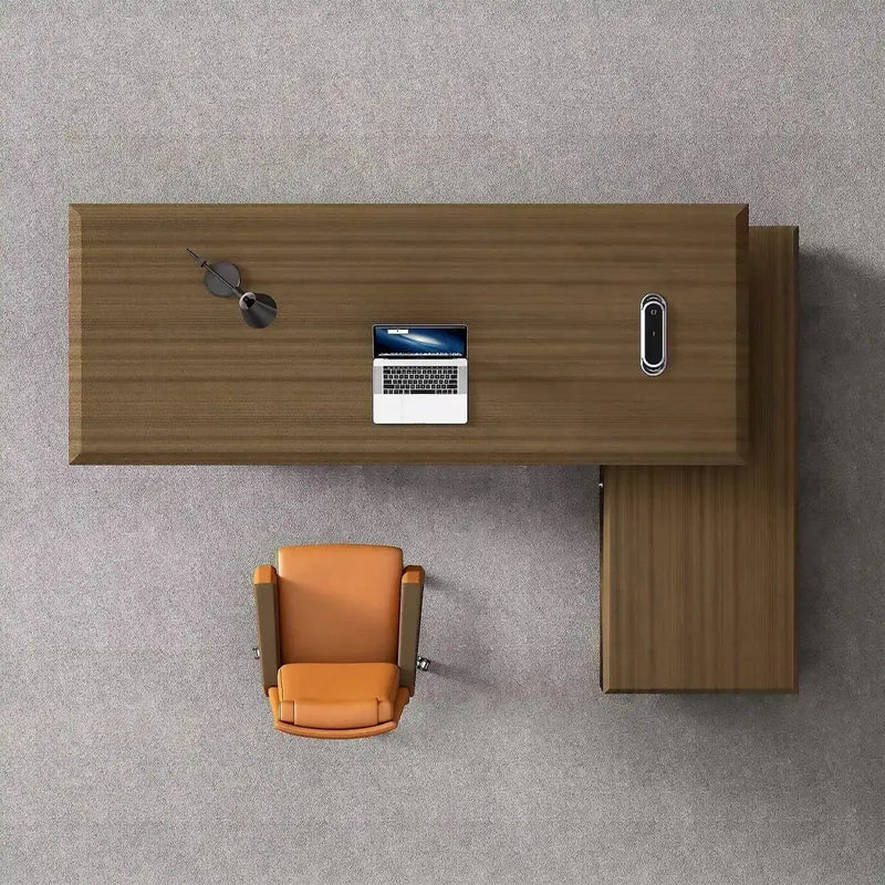 Milner · Modern L-Shaped Executive Desk by Arc Grove