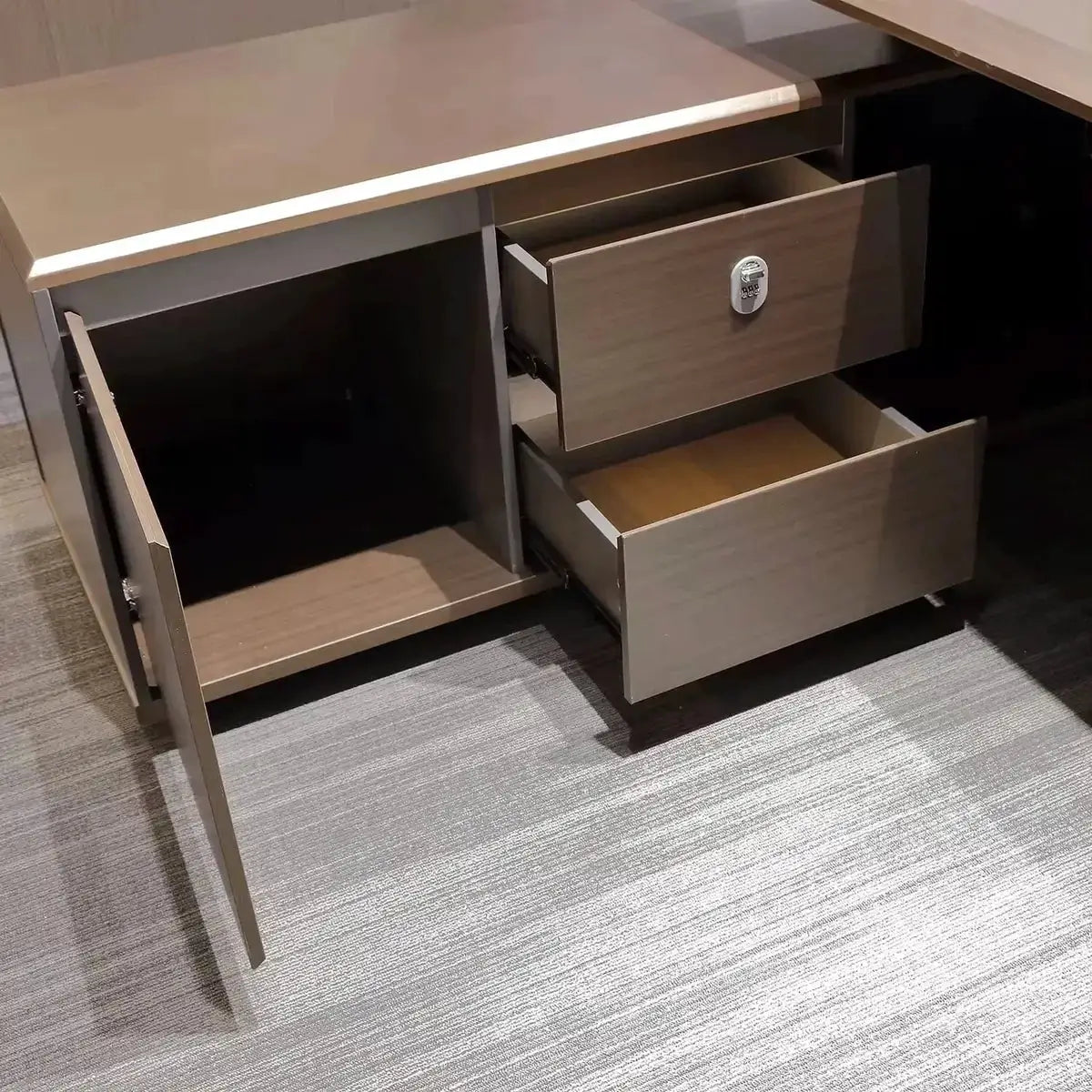 Milner · Modern L-Shaped Executive Desk by Arc Grove