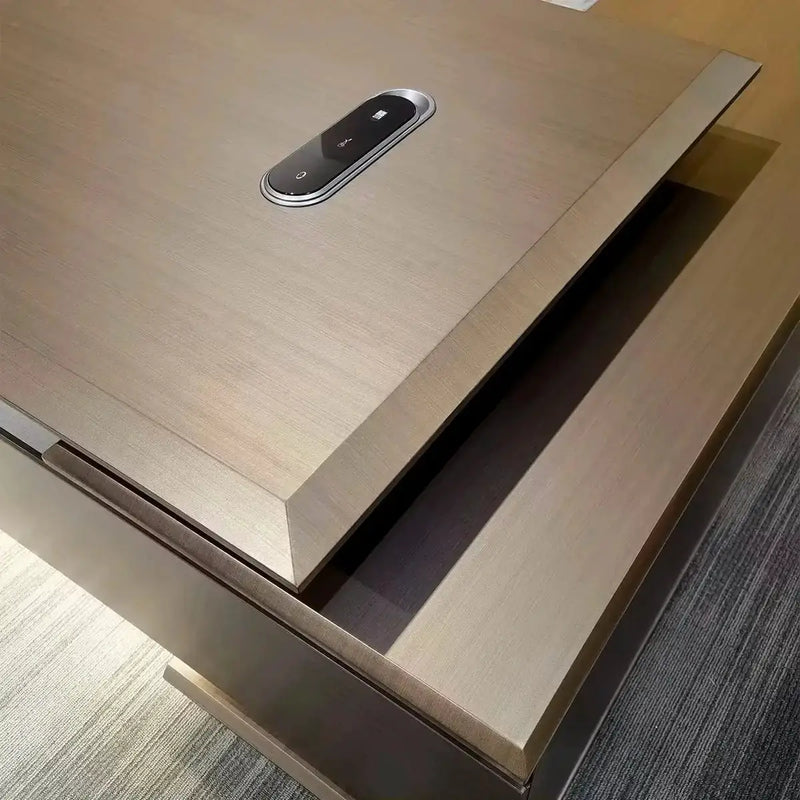 Milner · Modern L-Shaped Executive Desk by Arc Grove