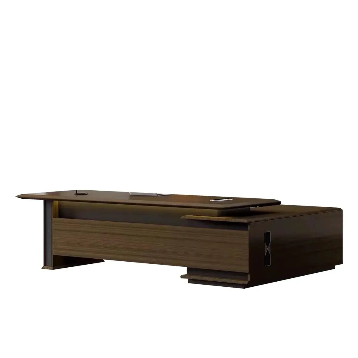 Milner · Modern L-Shaped Executive Desk by Arc Grove