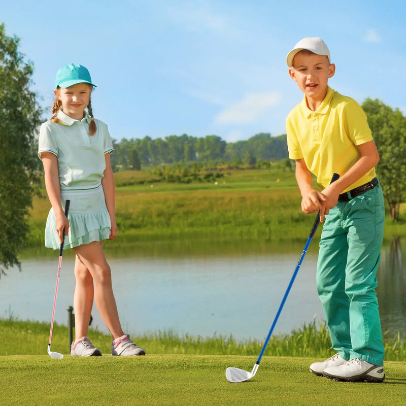 Junior #7 Iron for Kids with Fiberglass Shaft and Headcover by DirectDeals