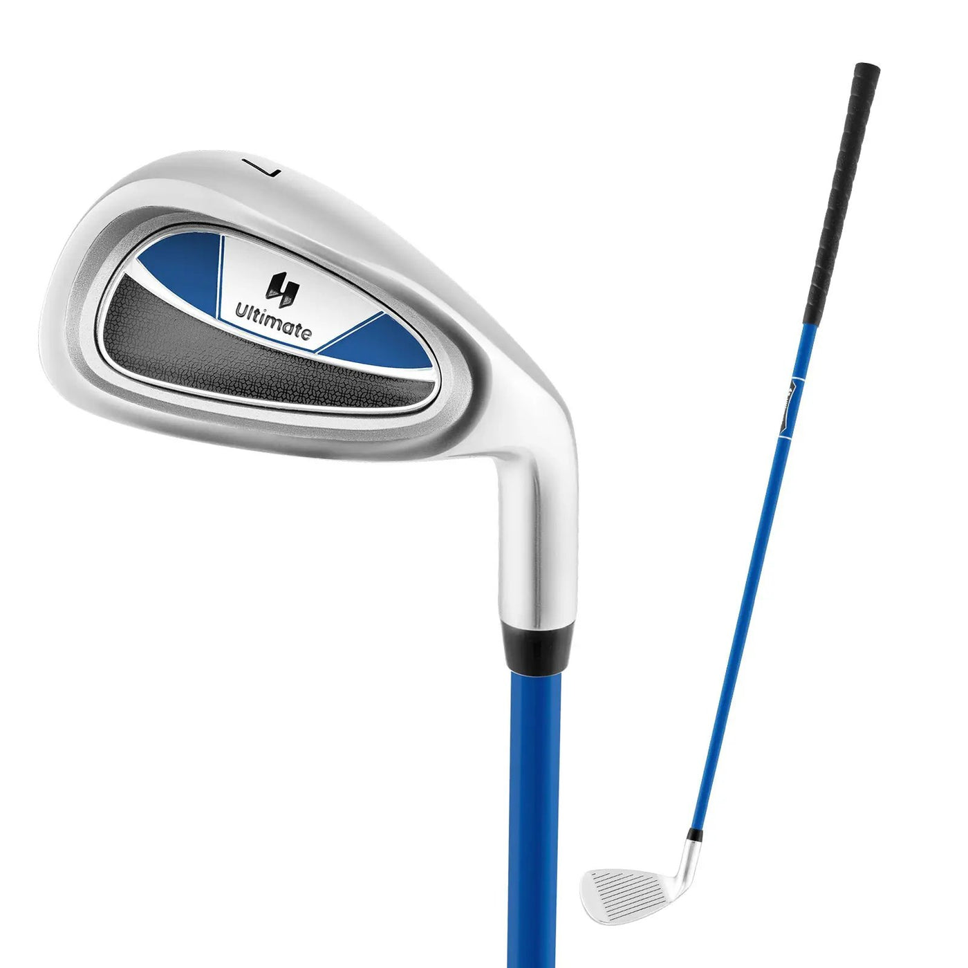 Junior #7 Iron for Kids with Fiberglass Shaft and Headcover by DirectDeals