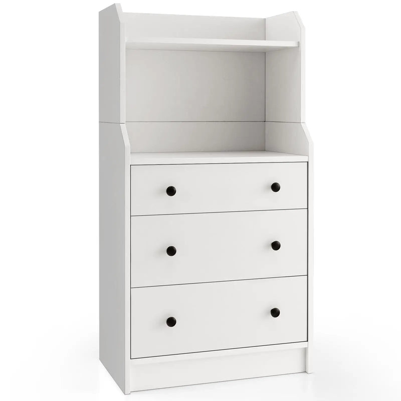 Storage Dresser with Anti-Toppling Device, 44" Tall by DirectDeals