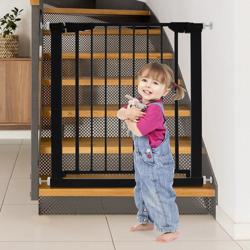30-32.5 Inch Wide Safety Gate with 30 Inch Scientific Height by DirectDeals
