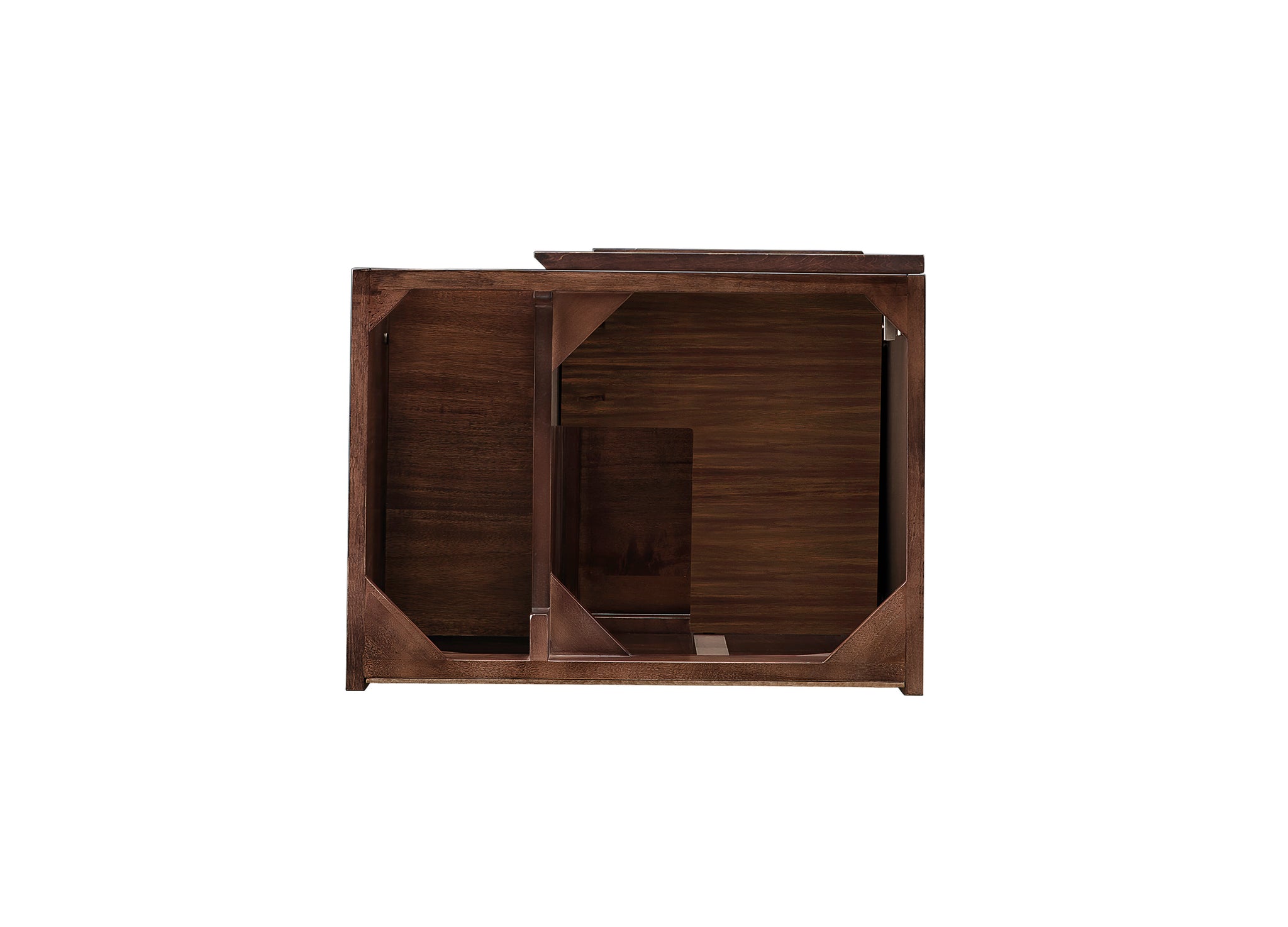 James Martin Alicante' 24" Floating Single Vanity Cabinet, Mid-Century Acacia by James Martin