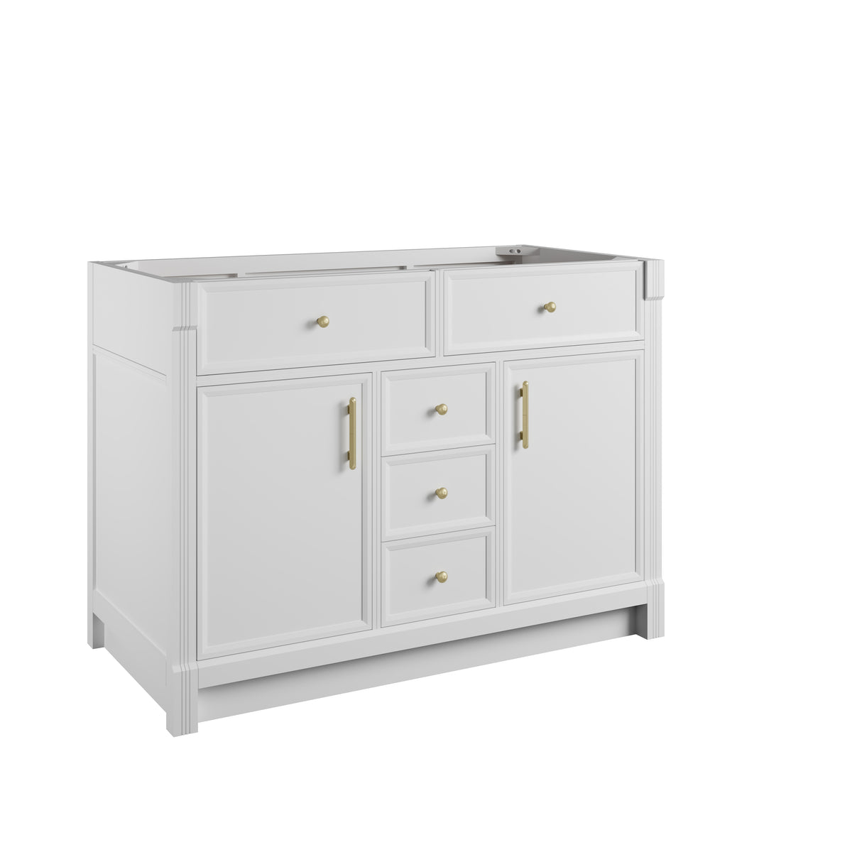 James Martin Bellshire 48" Single Bathroom Vanity, Bright White, view 20