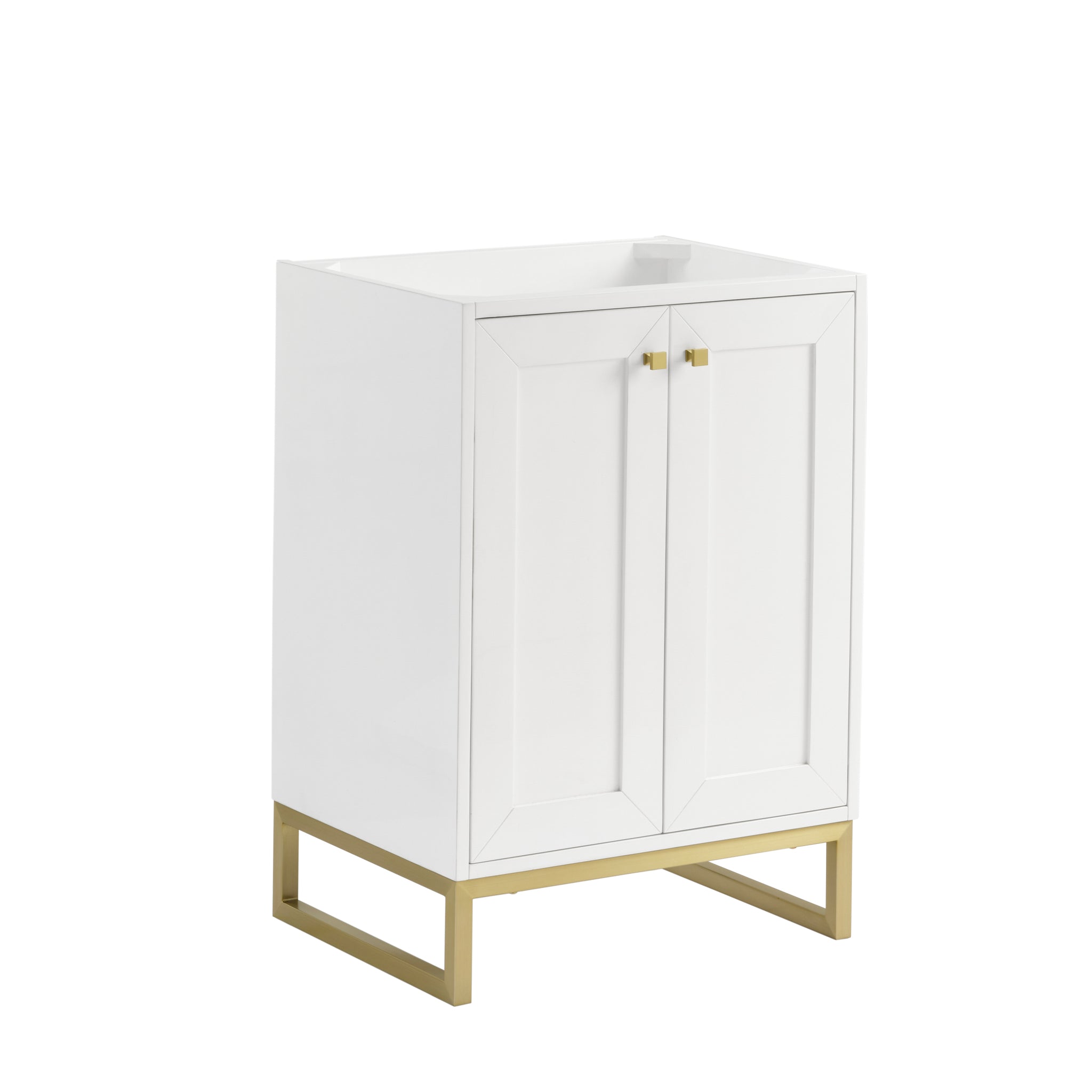 James Martin Chianti 24" Single Bathroom Vanity, Glossy White by James Martin