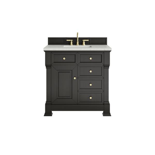James Martin Brookfield 36" Single Bathroom Vanity, Black Onyx