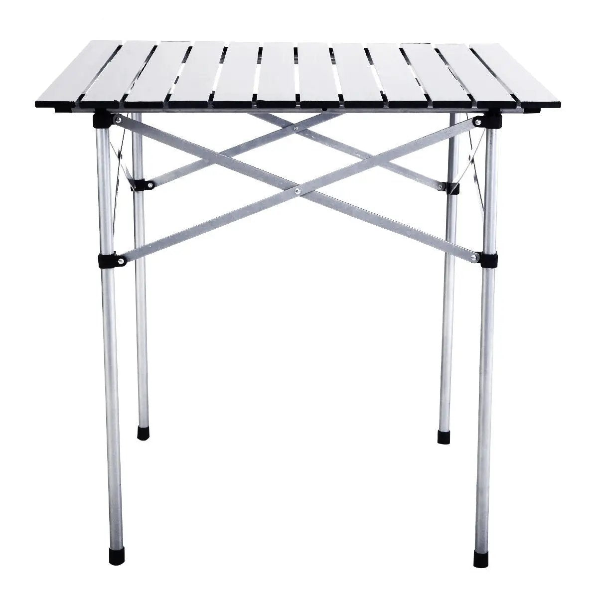 Roll Up Portable folding Camping Aluminum Picnic Table by DirectDeals