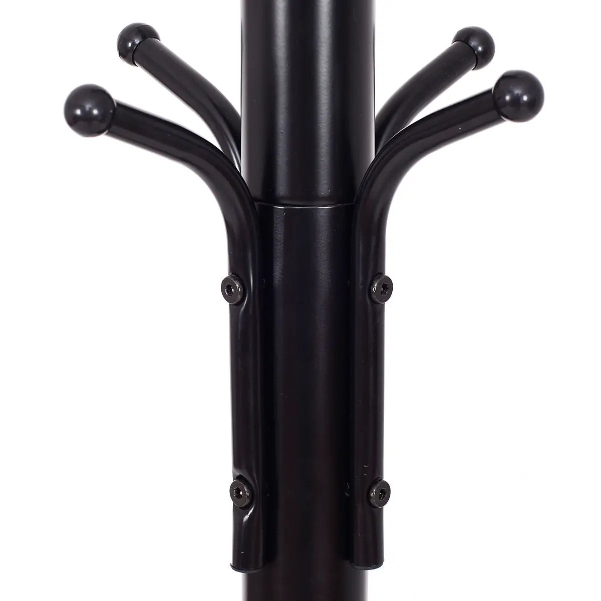 Metal Coat Rack with 12 Hooks by DirectDeals