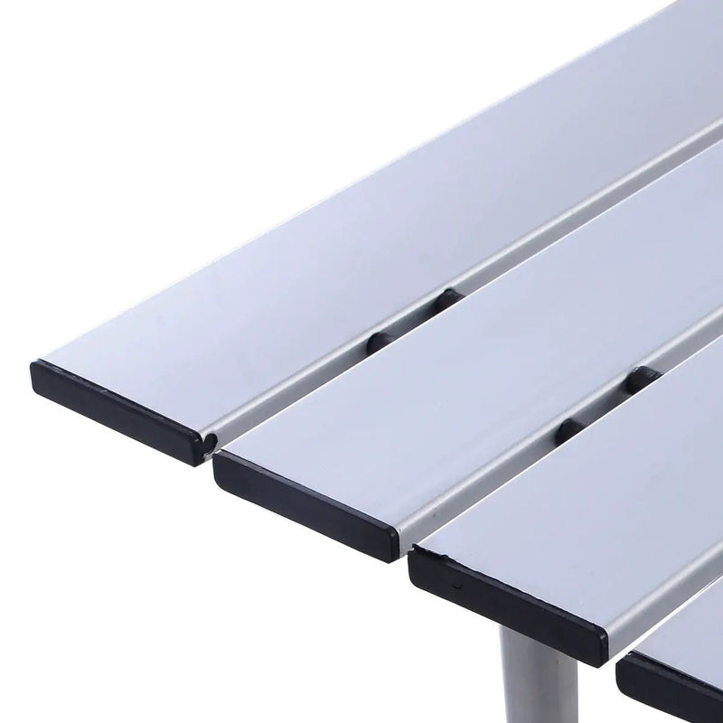 Roll Up Portable folding Camping Aluminum Picnic Table by DirectDeals
