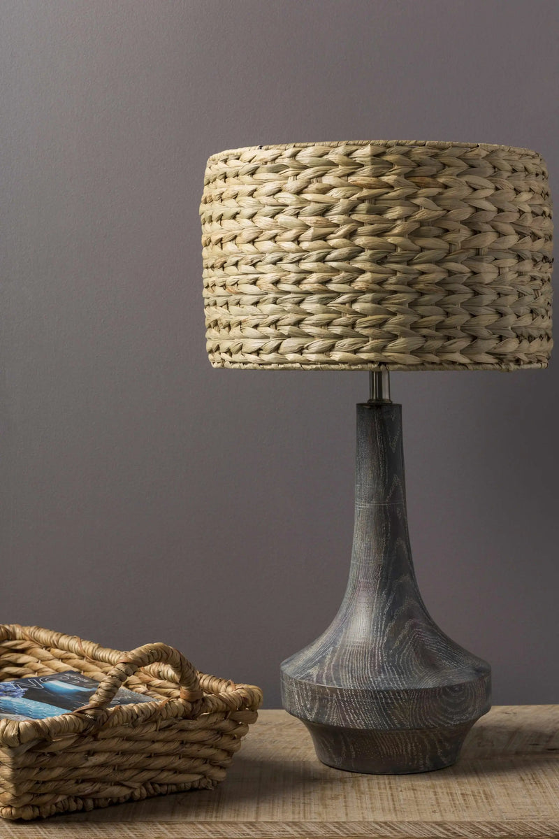 Kabankalan Seagrass Resin Table Lamp by Boutique Rugs
