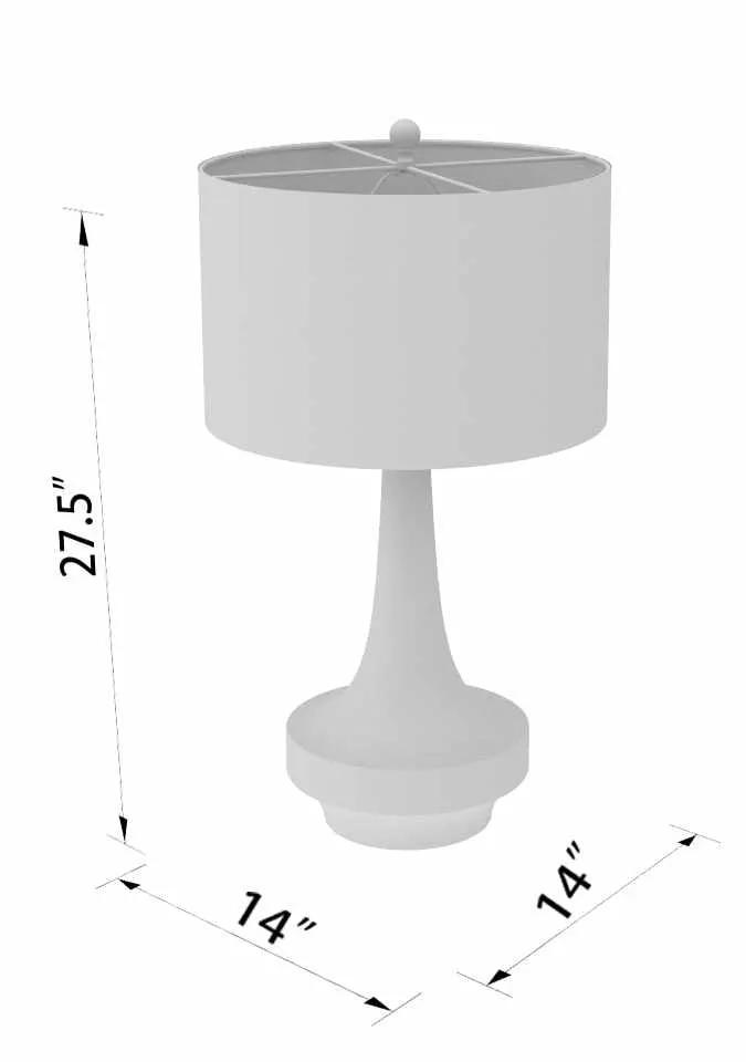 Kabankalan Seagrass Resin Table Lamp by Boutique Rugs