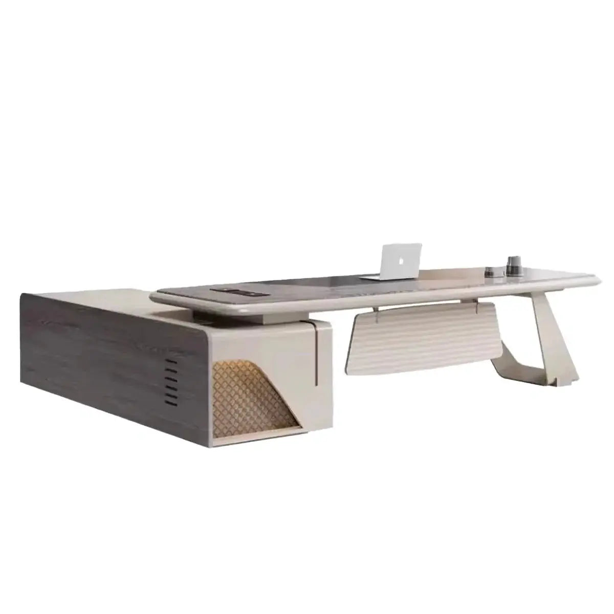 Heyer · Modern L-Shaped Executive Desk by Arc Grove