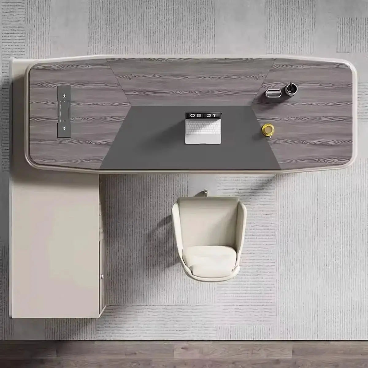 Heyer · Modern L-Shaped Executive Desk by Arc Grove