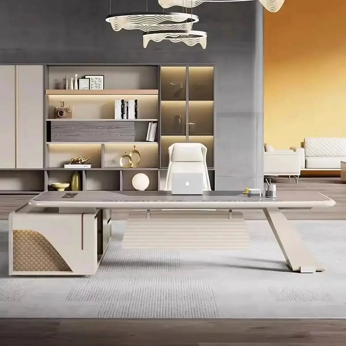 Heyer · Modern L-Shaped Executive Desk by Arc Grove