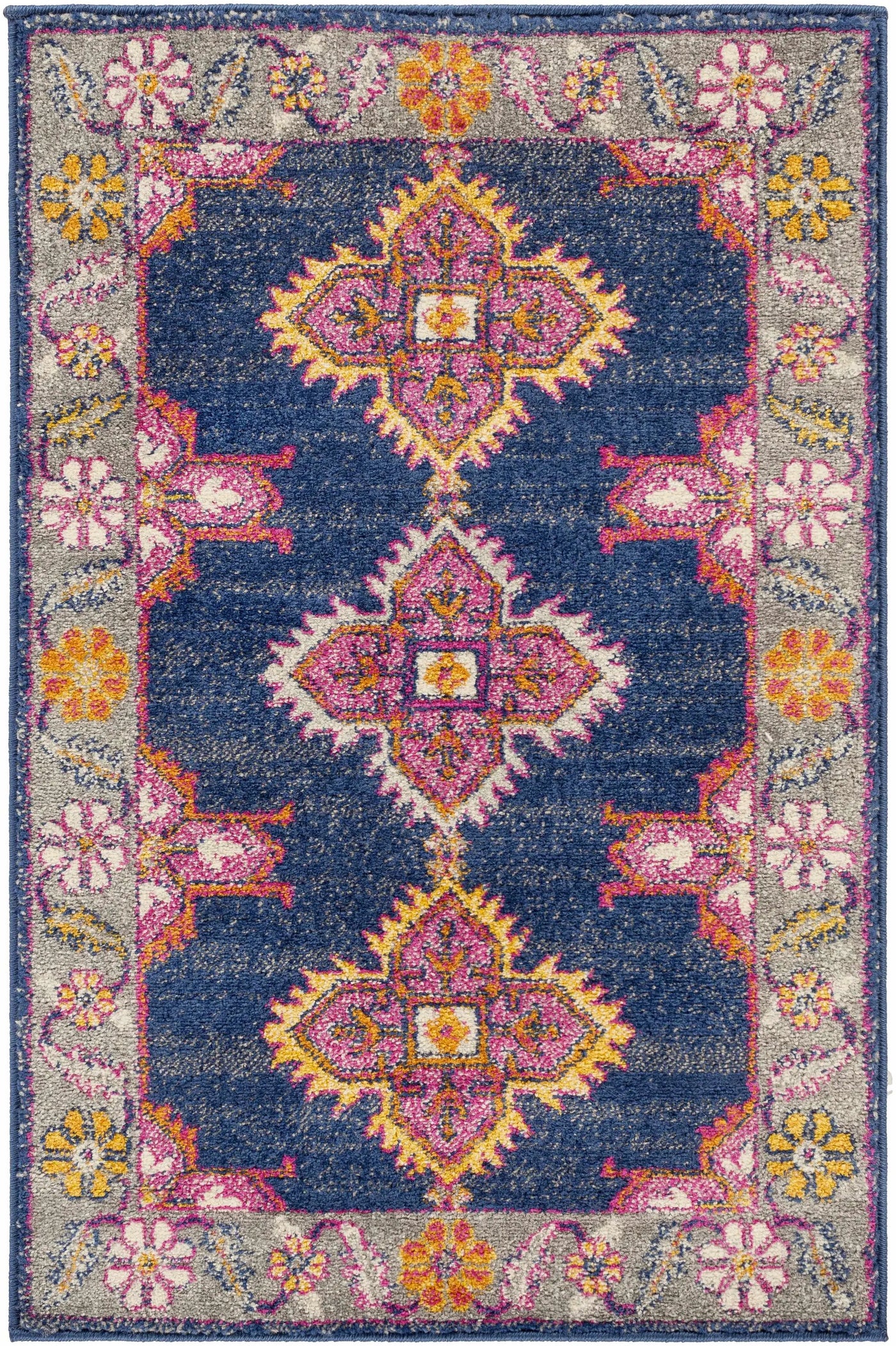 Kaitlyn Navy Area Rug by Boutique Rugs
